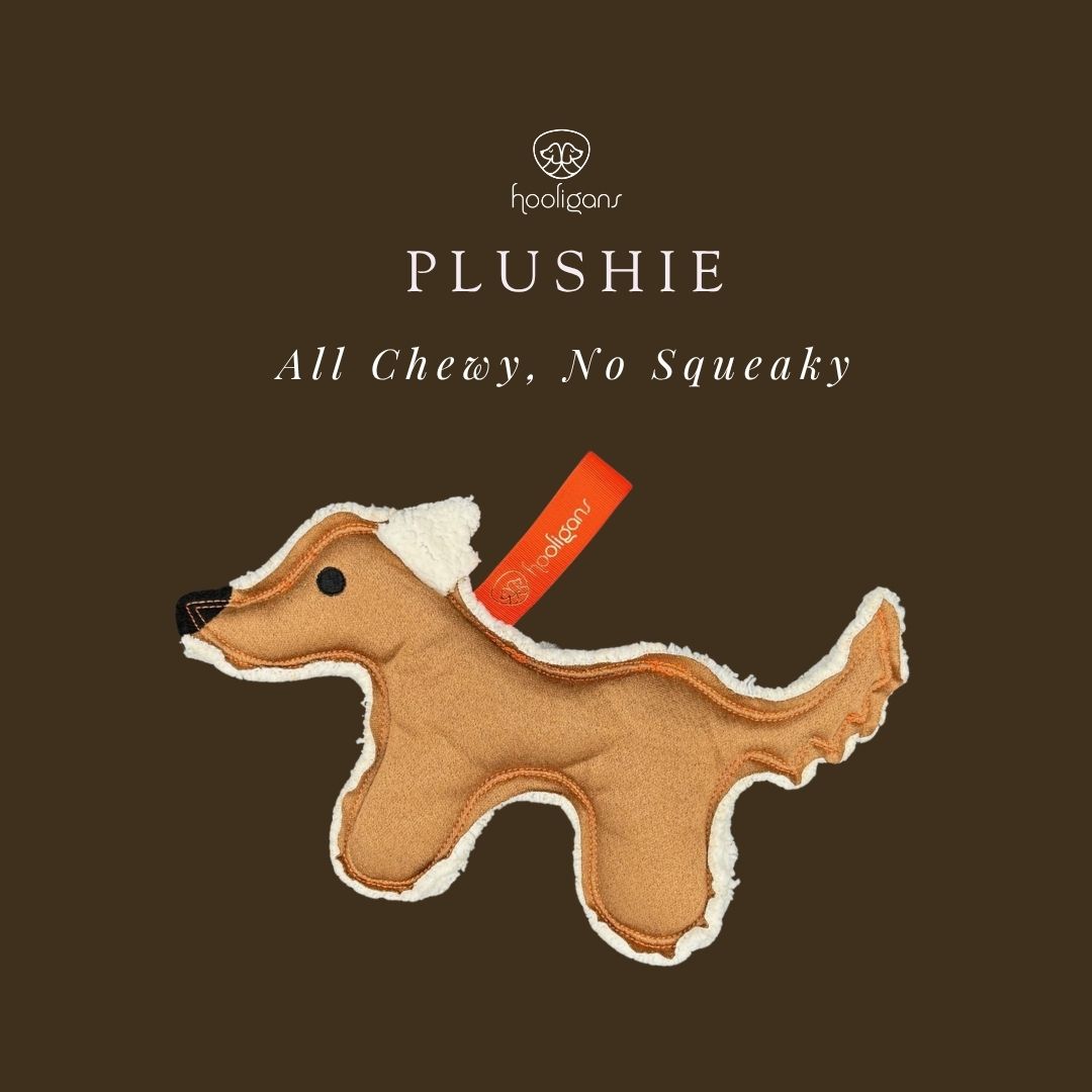 All Chewy, No Squeaky Plushie