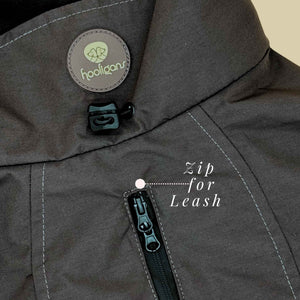 Hooligans Dog Raincoat Zipper