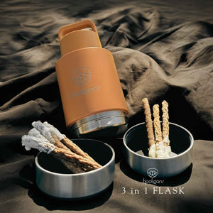 Hooligans 3 in 1 Flask Bottle with treats